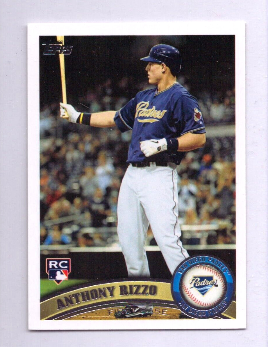 2011 Topps Update Baseball - #US55 Anthony Rizzo - RC Rookie