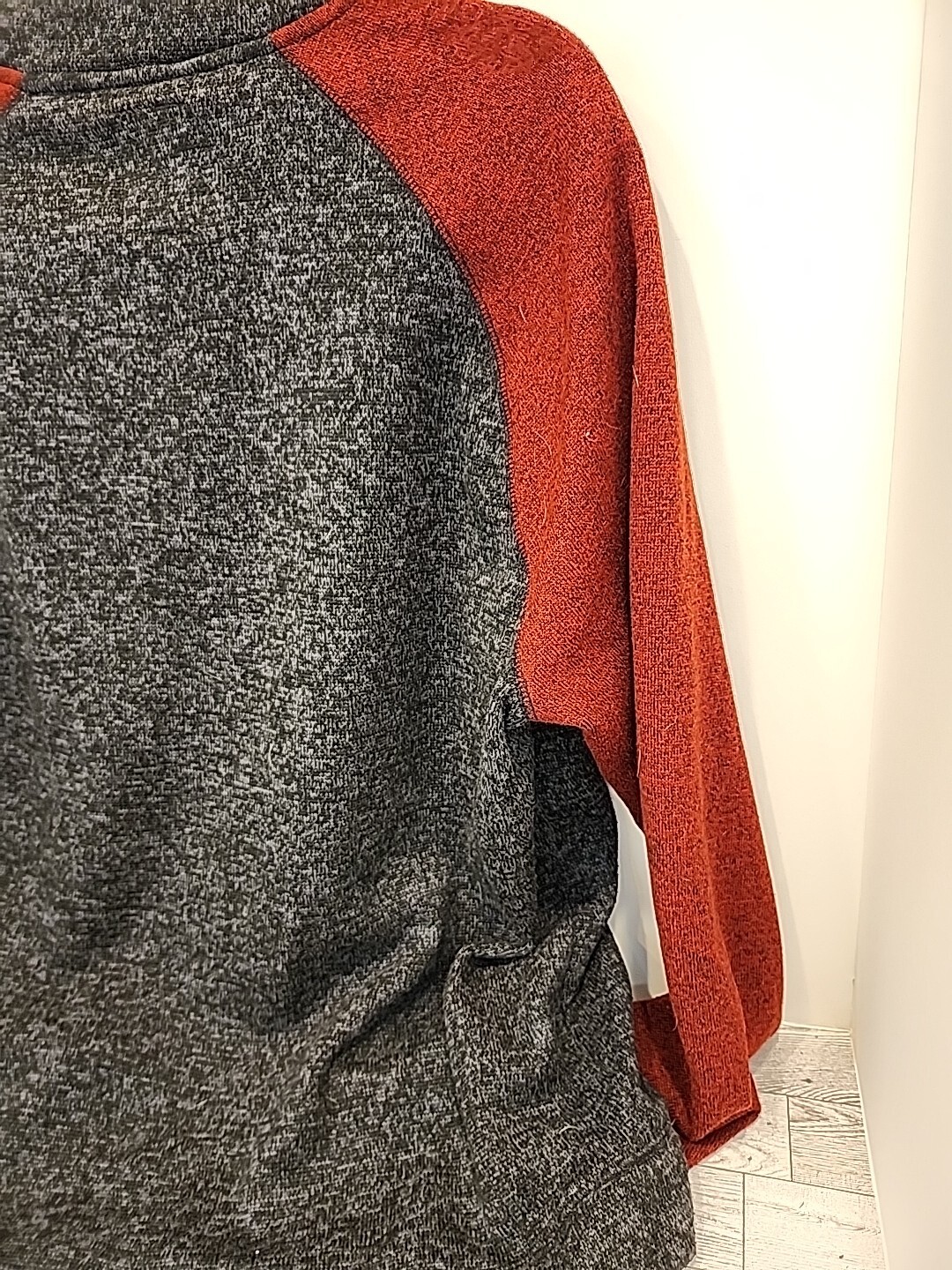 John Bartlett Consensus Gray Quarter Zip Sweater … - image 15