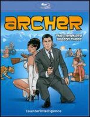 Archer: The Complete Season Three [2 Discs] [Blu-ray]: Used