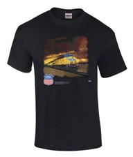 Union Pacific Railroad Stormy Sky Trains youth  Adults T-Shirt  114 