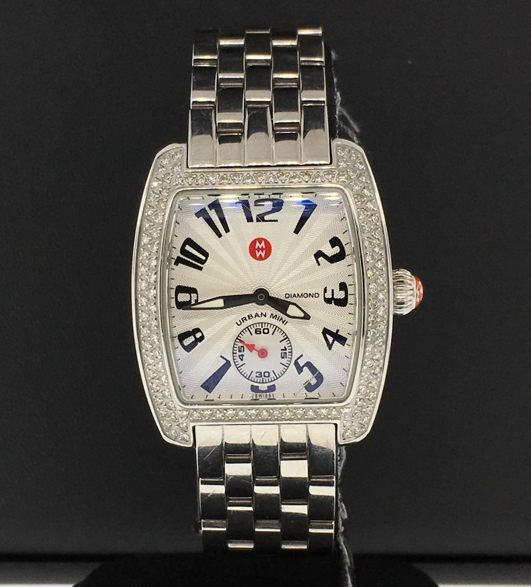 Watch Michele Urban Mini 29mm X 35mm Michele Diamond Urban Mini Watch 29mm main image 3