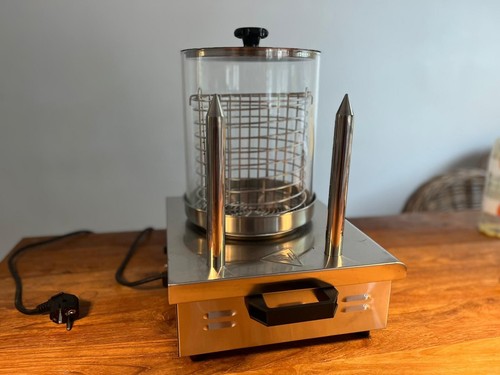 Hot Dog Maker 2 Spieße, Royal Catering Hot Dog Steamer - Bild 5 von 7