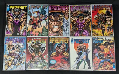 Prophet #1-10 [Complete] w/ #6 SIGNED Platt & #10 SEALED! 1993 Image [VF & NM]