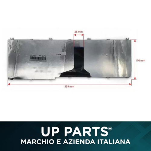 Tastiera Italiana Toshiba Satellite C650 per PC portatile Satellite C660 - Foto 6 di 7
