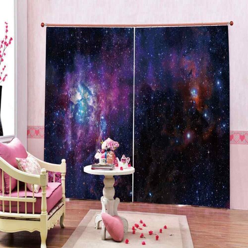 sky brings infinite possibilities Printing 3D Blockout Curtains Fabric Window - Picture 6 of 8