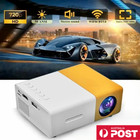 Mini Portable Projector LED HD 1080P Home Cinema Theatre WiFi HDMI YG300 Pro AU