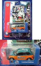 Miami Dolphins PT Cruiser con tarjeta Zach Thomas Fleer WRC escala 1:58 (NUEVO 2001)