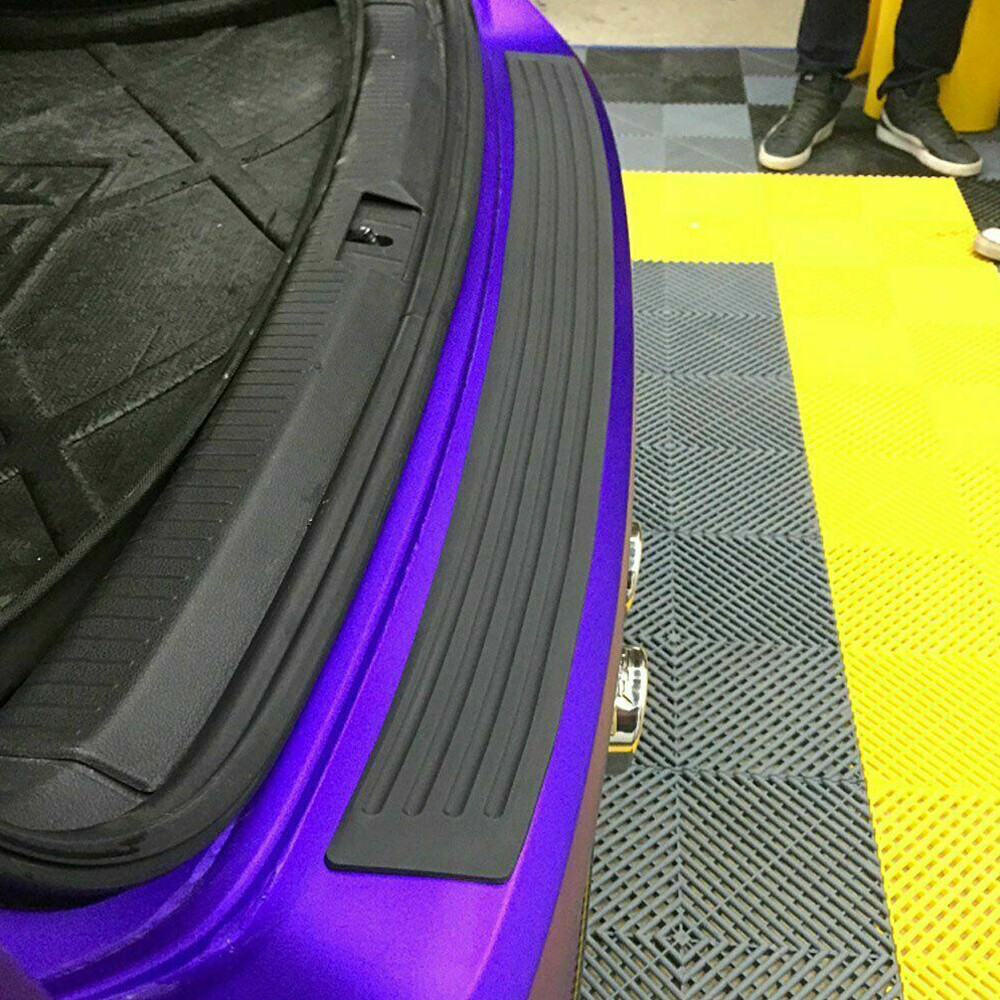 Car Auto Rear Bumper Protector Sill Protector Rubber Guard Boot Bumper