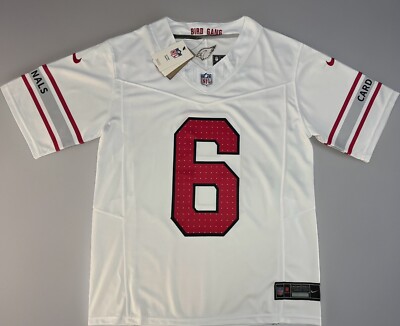 2XL James Conner #6 Vapor FUSE Jersey White Elite Quality AZ