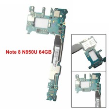 Placa madre principal reemplazo para Samsung Galaxy Note 8 N950U placa lógica desbloqueada