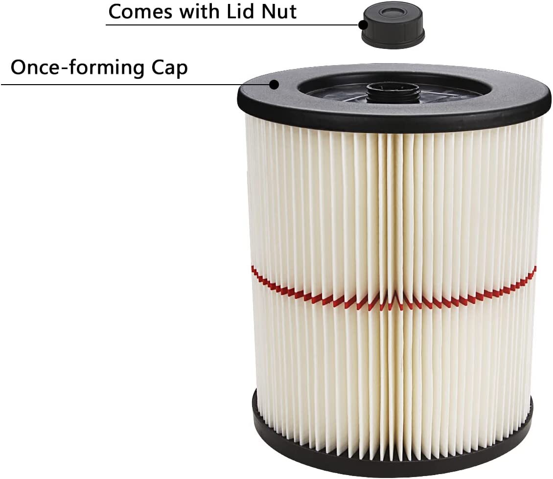 For Shop Vac Filter for Sears Craftsman 5+ 6 8 12 16 Gallon 17816 Wet