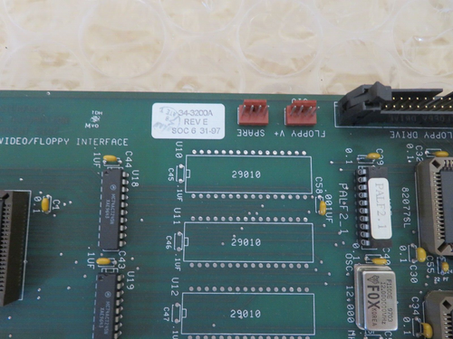 HAAS Automation 32-0000A 62-3200A PCB Assy Video/Floppy Interface (19707) - Picture 3 of 5