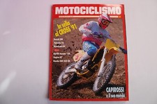 L68-MOTOCICLISMO-NOVEMBRE 1990-CROSS SUZUKI YAMAHA KAWASAKI  MOTO GARA  RUOTA