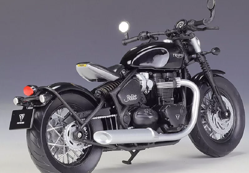 Welly 1:12 2022 TRIUMPH Bonneville Bobber Motorrad Modell OVP - Bild 3 von 4