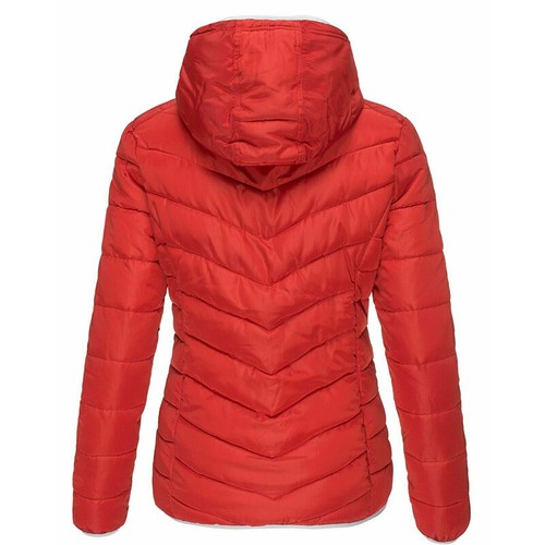 Cappotto donna full zip con cappuccio trapuntato imbottito donna puffer giacche a bolle outwear - Foto 6 di 60