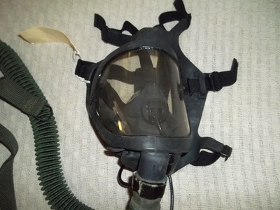 Vietnam era M24 pilot gas mask with bag and accessories | eBay