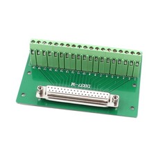 DB37 D-SUB Female Adapter to 37 Pin Port Terminal 2 Row Screw Breakout Board