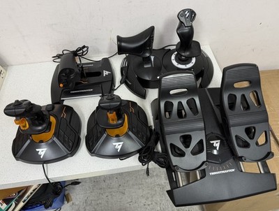 Thrustmaster T.16000M FCS Flight Simulation Game 5 Pieces In Total Amazing Cond.