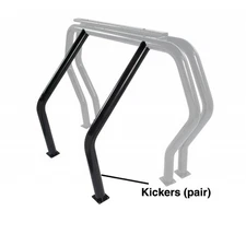 Go Rhino 9370B Pair of Black 3" Bed Bar Component for Ranger Tacoma Sonoma