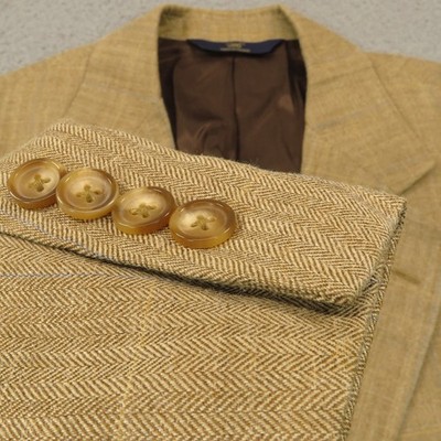 Brooks Brothers 346 ヘリンボーンウール ジレ ベスト 40R Brooks