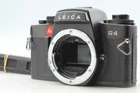 [Exc+5] LEICA R4 35mm SLR Film Camera Black Body From JAPAN