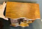 Jewelry Armoire Box Wooden W/ 3 Drawers Ring Holder & Necklace Carousel — photo 6