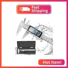 Digital Caliper, IP54 Waterproof Stainless Steel Caliper Measuring Tool, Vernier