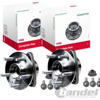 2X FAG RADLAGER-SATZ Vorne Passend FÜR Opel Astra Links+Rechts | 713 6452 00