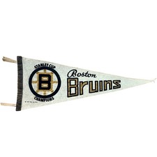 Boston Bruins 1970 NHL Hockey Stanley Cup Champions Pennant