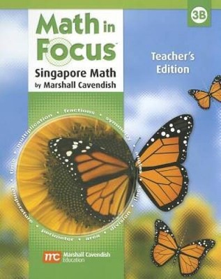 Math in Focus: Teachers Edition, Book B Grade 3 2009 - Spiral-bound - GOOD