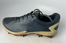 Ecco Biom Soft Spikes Blue Gore-Tex Yak Leath...