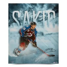 Joe Sakic Autographed “Avalanche” 20X24