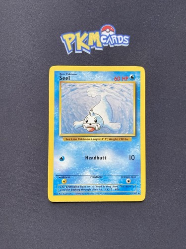 Pokémon TCG Seel Base Set 41/102 Regular LP.