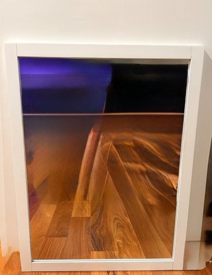 New White Ove Decor Mirror 28'x36'