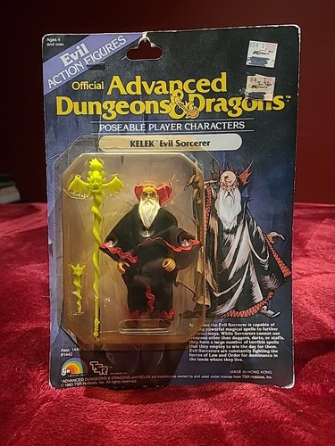 D&D Advanced Dungeons & Dragons Kelek Evil Sorcerer by LJN TSR 1983