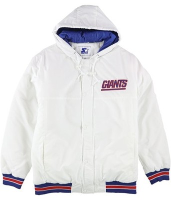 STARTER Mens New York Giants Jacket, gia, XL