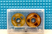 "TEAC" NEW BRONZE 48 METAL REEL TO REEL TYPE I CASSETTE TAPE 1