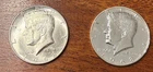 2 - 1968 40% Silver Kennedy Half Dollars, D - uncirculated and S proof