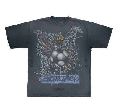 CJ X FCB WASHED SPRAY LOGO TEE 2XL IN HAND | eBay