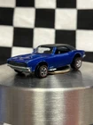 1968 Hot Wheels Redline Custom Camaro US Blue Dark Int.  **NEAR MINT**