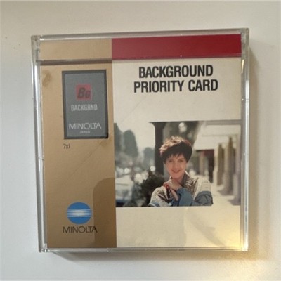 Minolta Background Priority Card 6932-330 for 7xi Film SLR Cameras