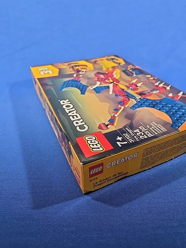 Lego 31102 Creator 3 in 1 Fire Dragon Retired New In Box Sealed - Zdjęcie 13 z 17