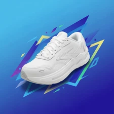 Brooks Ghost Max L Womens  Size 10.5 Wide (White ) Road Running Jogging Shoes