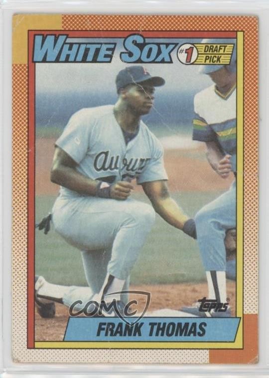 1990 Topps Frank Thomas #414 HOF 1h7f