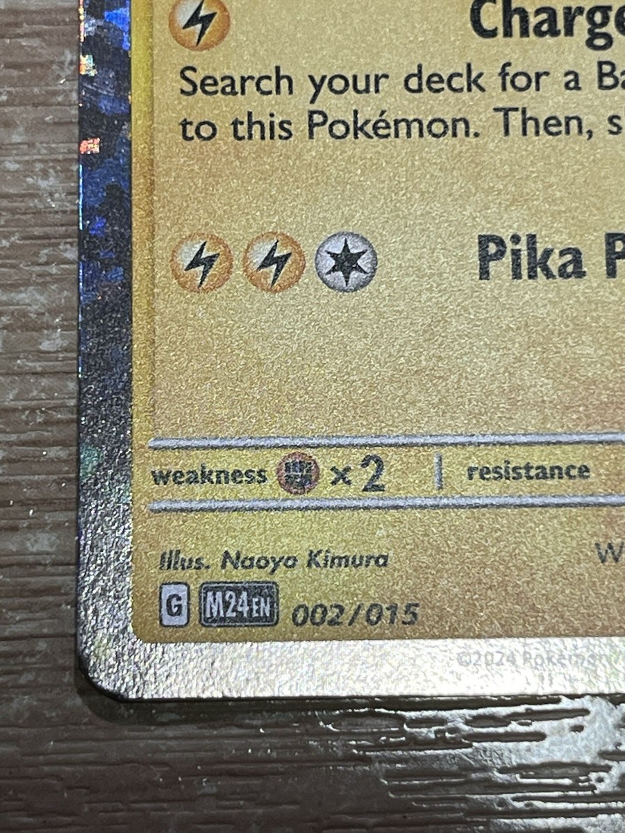 Rare Holographic Basic Pikachu HP 60. (model 02 Of 15) | eBay