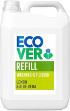Ecover Washing Up Liquid Refill, Lemon & Aloe Vera, 5 l (Pack of 1) 5.14 per litre