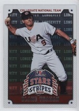 2015 Panini Stars and Stripes Longevity Blake Trahan #14 0s5