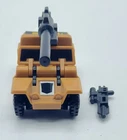 Vintage 1986 Transformers G1 Combaticon Bruticus Swindle Jeep w/ Weapons