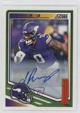 2025 Score Signatures Ivan Pace Jr #287 Auto 6m7