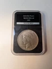 AU / UNC 1922-D PEACE SILVER DOLLAR PCS Stamps and Coins Cased